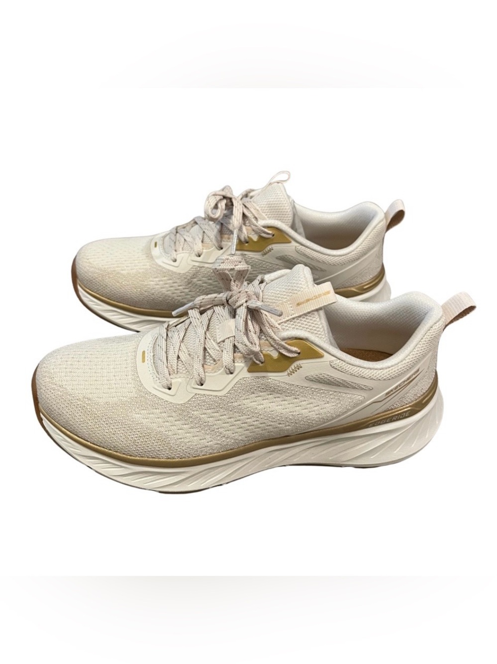 Sketchers edgeride natural tennis shoes size 8 like new - Picture 6 of 10